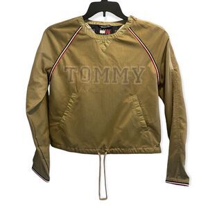 Tommy Hilfiger Y2K Vintage millennium pullover shirt jacket mesh 90’s medium M